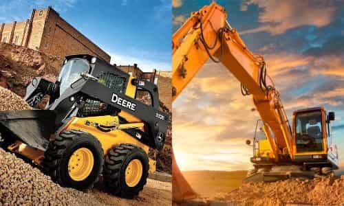 Excavator-skid-steer-combo Excavator Skid Steer Course